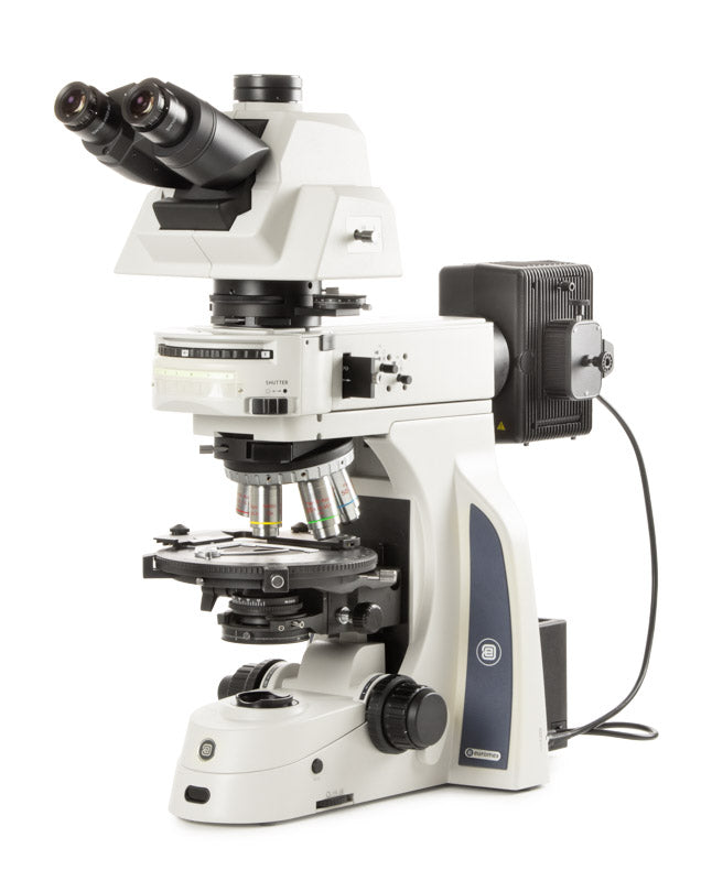 Delphi-X Observer trinocular microscope, polarisation DX.2058-PLPOLRi - www.letscopes.com