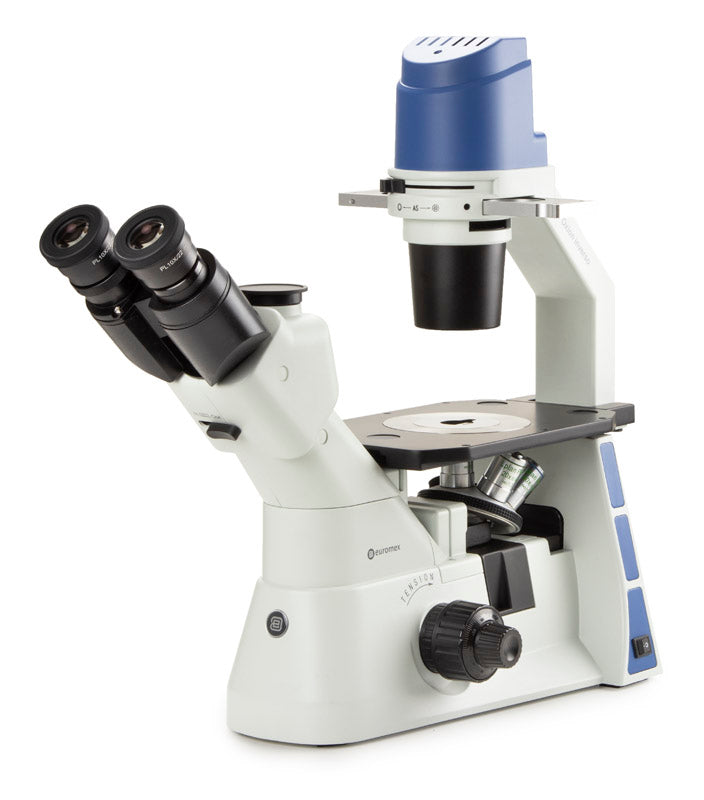Oxion Inverso inverted trinocular microscope OX.2003-PLPH - www.letscopes.com