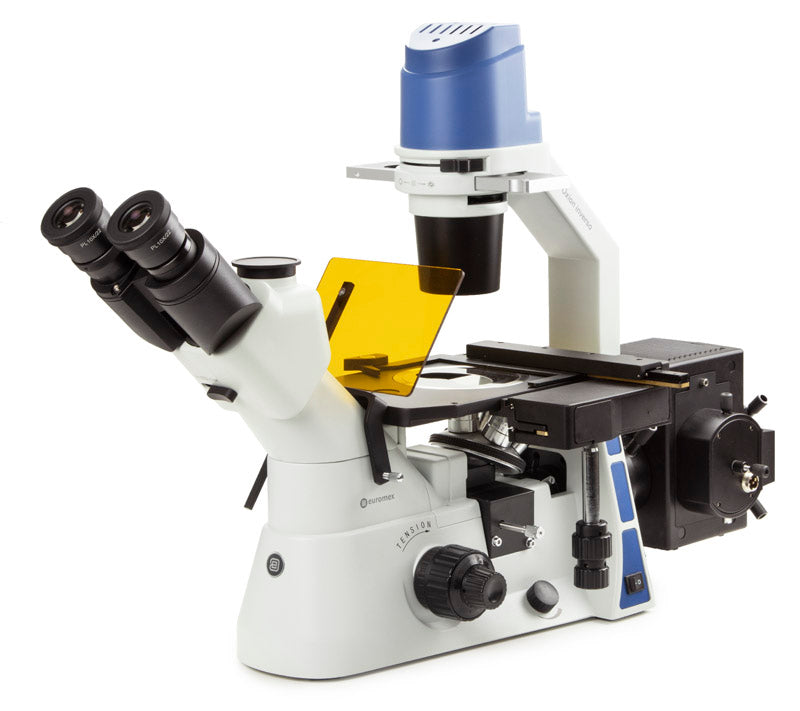 Oxion Inverso inverted trinocular microscope OX.2253-PLF - www.letscopes.com