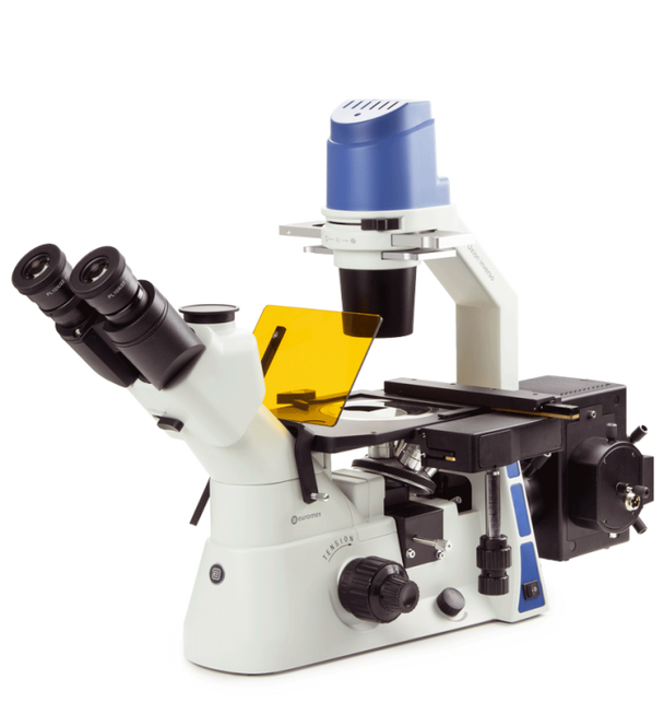 Microscopio Trinocular invertido Oxion Inverso OX.2453-PLPHF - www.letscopes.com